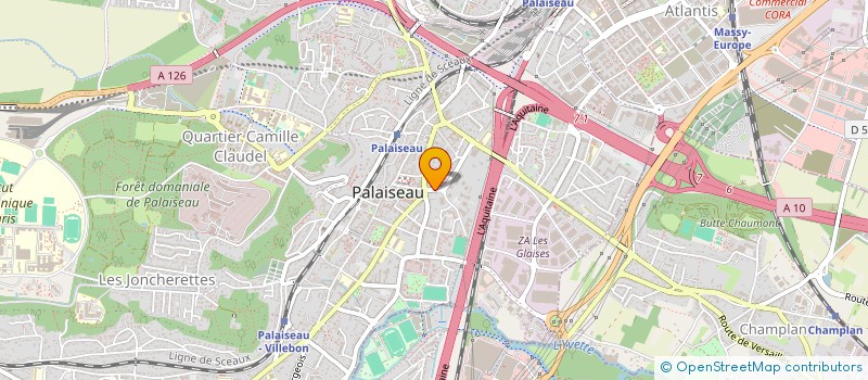 localisation de l'entreprise CH3N CONSULTING à PALAISEAU