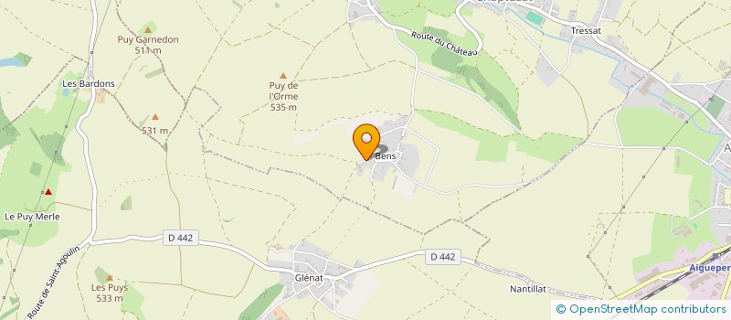 localisation de l'entreprise CHA  CHAPTUZAT