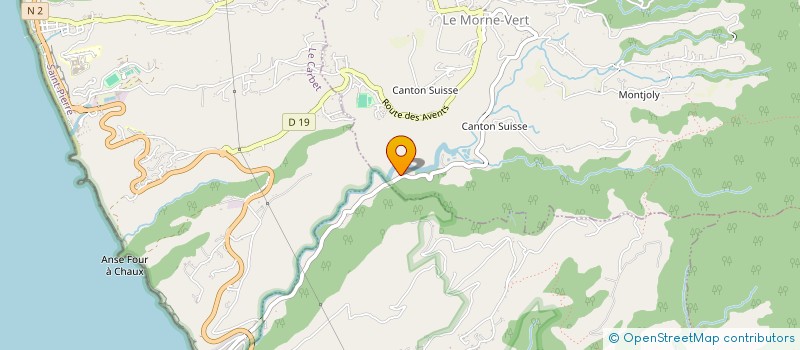 localisation de l'entreprise CHA  MORNE VERT