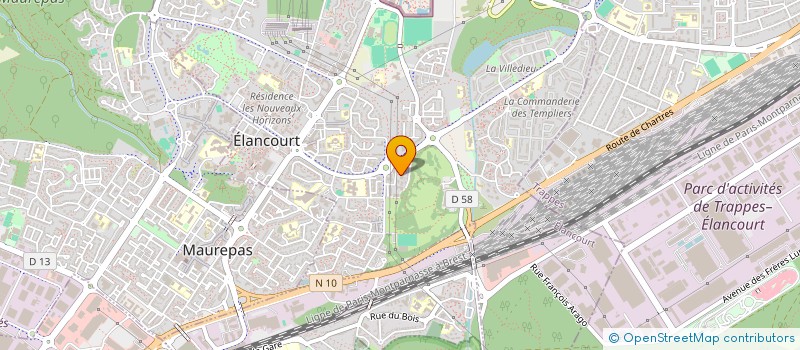 localisation de l'entreprise CHA AUTO 78  ELANCOURT