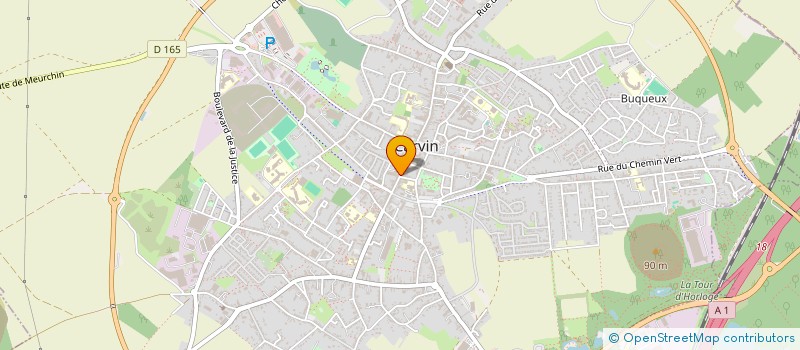 localisation de l'entreprise CHA BA B  CARVIN