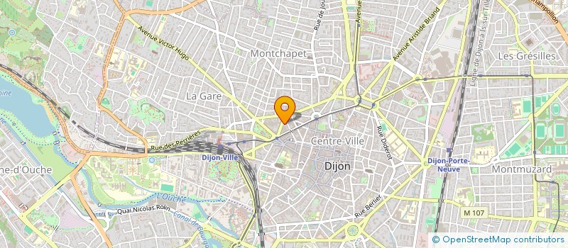 localisation de l'entreprise CHA - BEAUTE à DIJON