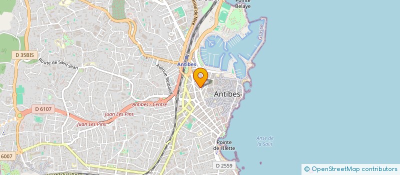 localisation de l'entreprise CHA BOTHE à ANTIBES