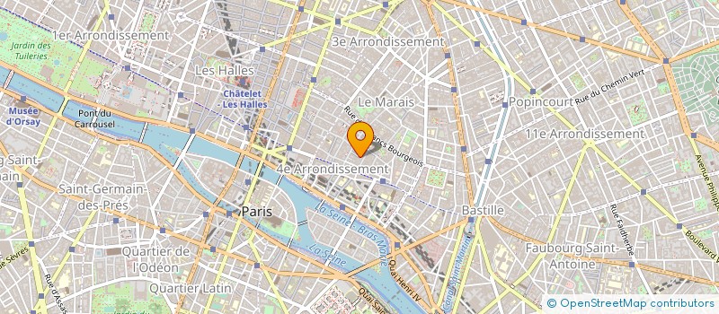 localisation de l'entreprise CHA  IRACEMA à PARIS