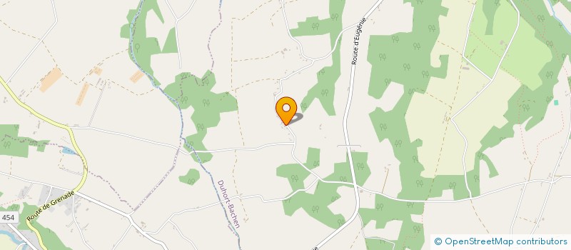 localisation de l'entreprise CHA'LIB  DUHORT-BACHEN