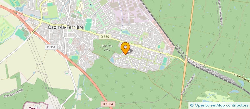 localisation de l'entreprise CHA-MAN  OZOIR-LA-FERRIERE