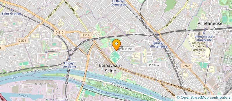 localisation de l'entreprise CHAABA INVESTISSEMENTS à EPINAY-SUR-SEINE