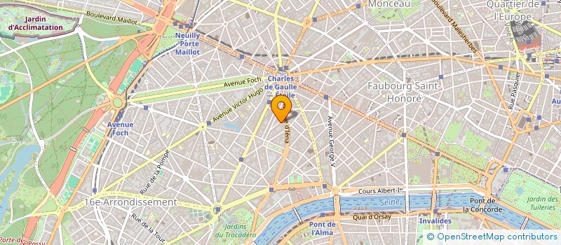 localisation de l'entreprise CHAABANE ARCHITECTE  PARIS