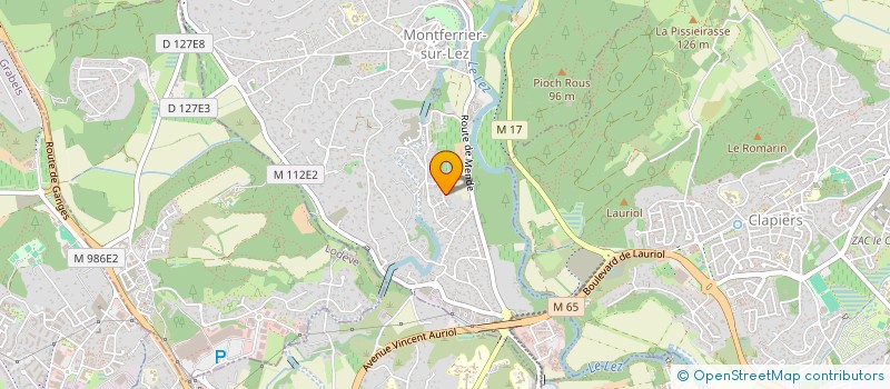 localisation de l'entreprise CHAAC CONSEILS à MONTFERRIER-SUR-LEZ