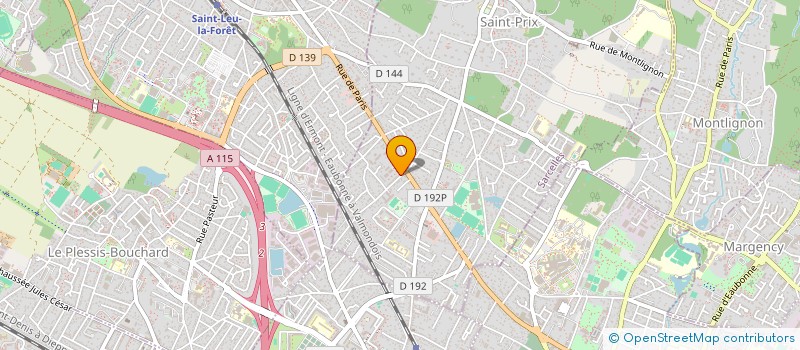 localisation de l'entreprise CHAALA à SAINT-PRIX