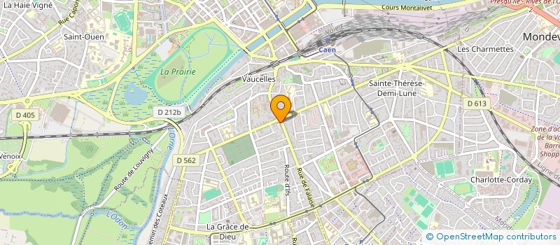 localisation de l'entreprise CHAALAN JOUBIN  CAEN