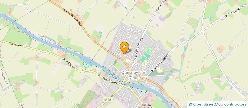 localisation de l'entreprise CHAB'FAMILY HOLDING  QUESNOY-SUR-DEULE