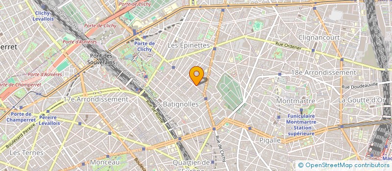 localisation de l'entreprise CHABA DECO  PARIS