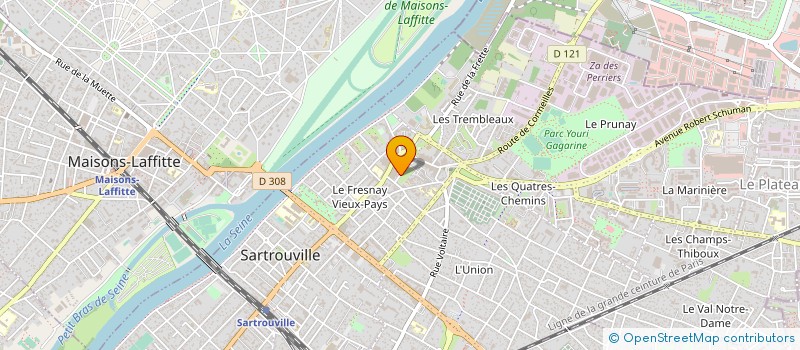 localisation de l'entreprise CHABAB SARTROUVILLE 83 à SARTROUVILLE