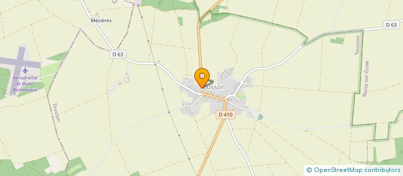 localisation de l'entreprise CHABAC  TOUSSON