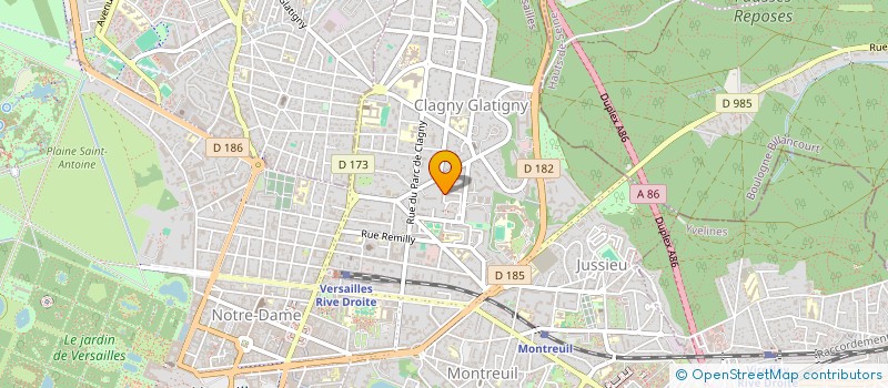 localisation de l'entreprise CHABAD EDITION VERSAILLES  VERSAILLES