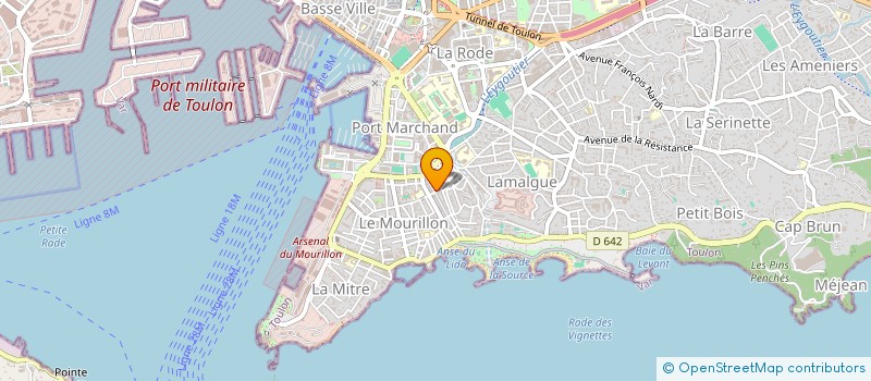 localisation de l'entreprise CHABADABADA-7 à TOULON