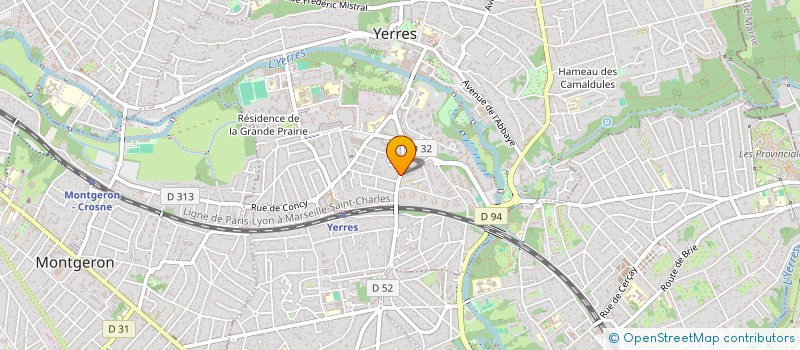 localisation de l'entreprise CHABADAID  YERRES