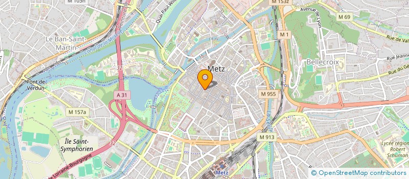 localisation de l'entreprise CHABALA METZ  METZ