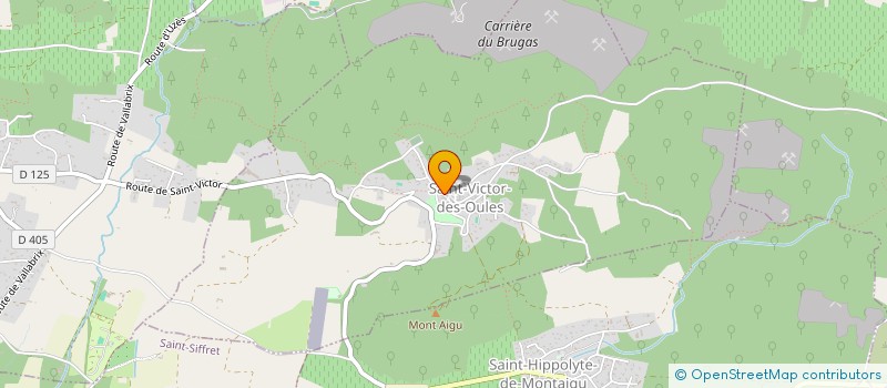 localisation de l'entreprise CHABALIER à SAINT-QUENTIN-LA-POTERIE