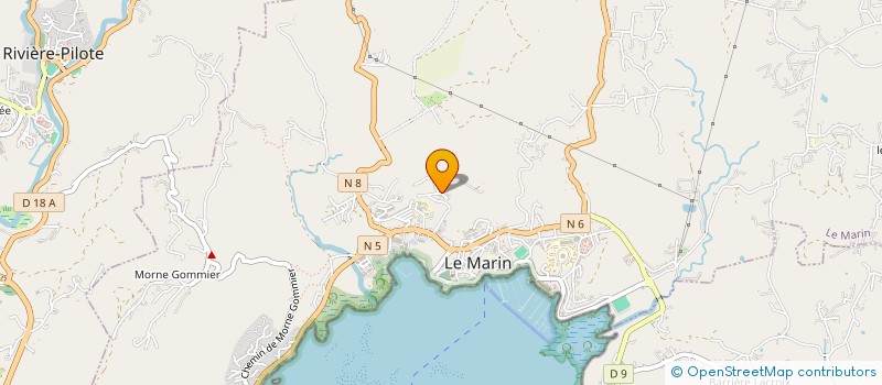 localisation de l'entreprise CHABALIER CONSTRUCTION à LE MARIN