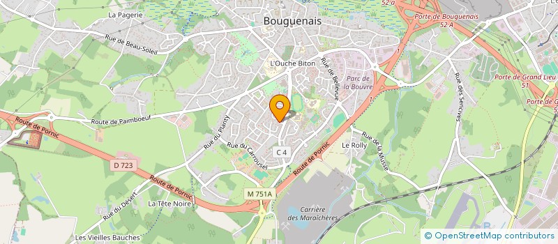 localisation de l'entreprise CHABALITO à BOUGUENAIS