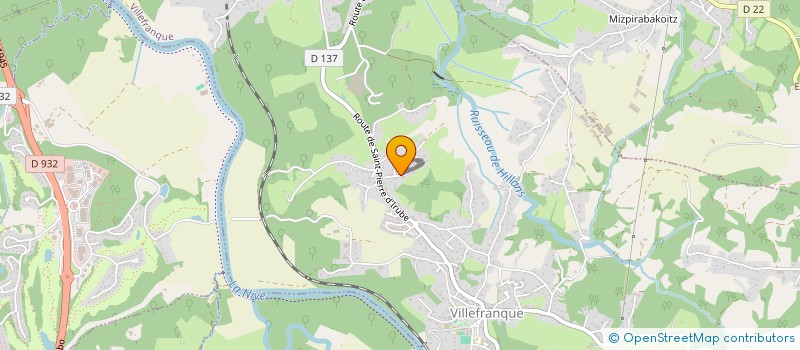 localisation de l'entreprise CHABANDO  ORTHEVIELLE