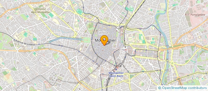 localisation de l'entreprise CHABANE à MONTPELLIER