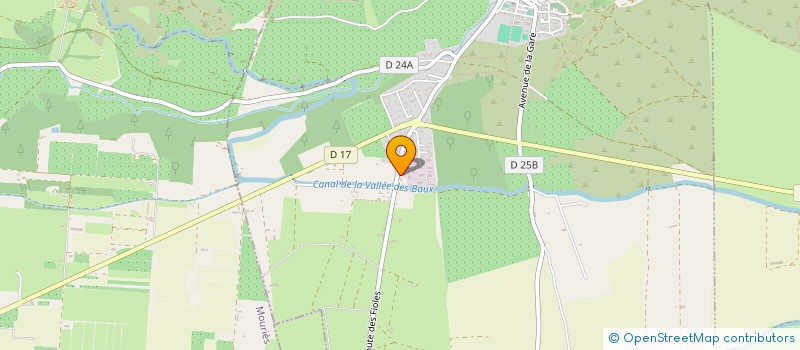 localisation de l'entreprise CHABANIER  AUREILLE