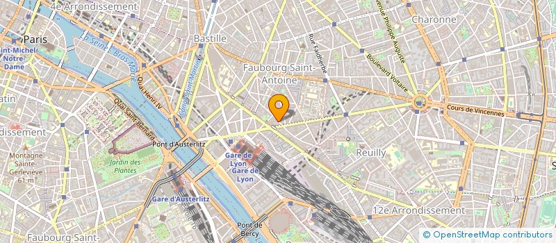 localisation de l'entreprise CHABANNE AUTOMOBILES SARL  PARIS