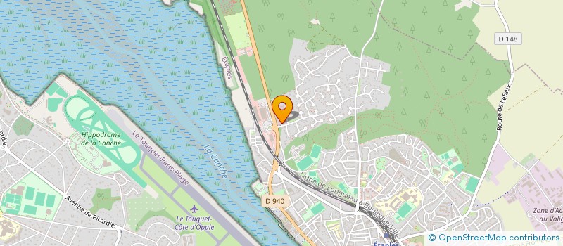 localisation de l'entreprise CHABANNE / LE YONDRE  ETAPLES