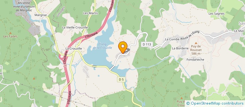 localisation de l'entreprise CHABANNES L'ETANG  SAINT-SYLVESTRE