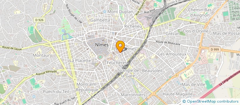 localisation de l'entreprise CHABANNES RECHE BANULS  NIMES