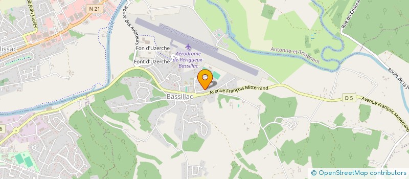 localisation de l'entreprise CHABANNIER 2  BOULAZAC ISLE MANOIRE