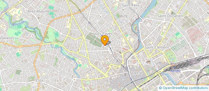 localisation de l'entreprise CHABAS 2022  NANTES