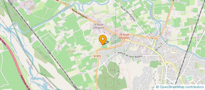 localisation de l'entreprise CHABAS à CAVAILLON