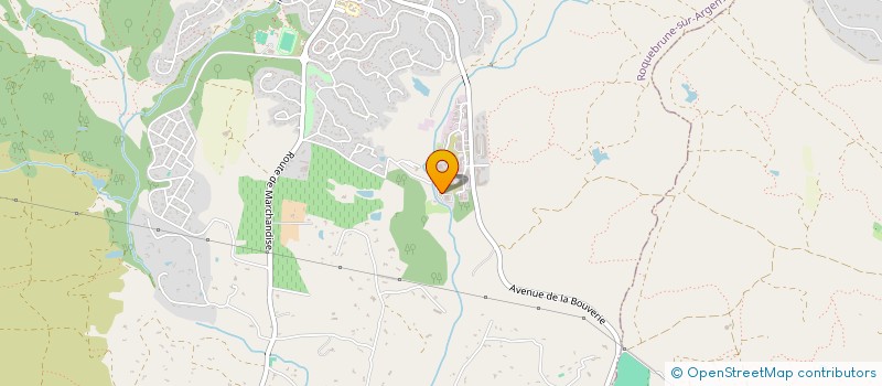 localisation de l'entreprise CHABAS FLEURS à ROQUEBRUNE-SUR-ARGENS