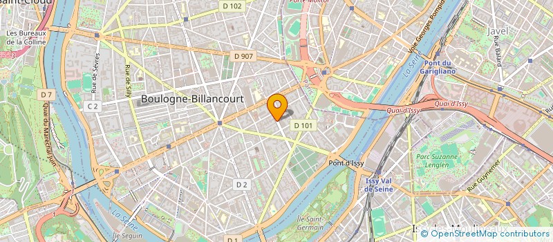 localisation de l'entreprise CHABASTID à BOULOGNE-BILLANCOURT