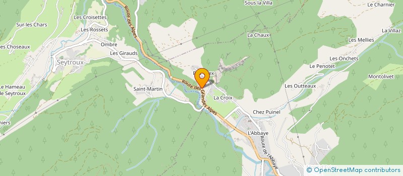 localisation de l'entreprise CHABAZ  SAINT-GENIES-DE-COMOLAS