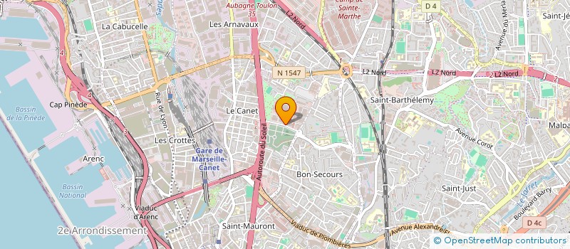 localisation de l'entreprise CHABB à MARSEILLE