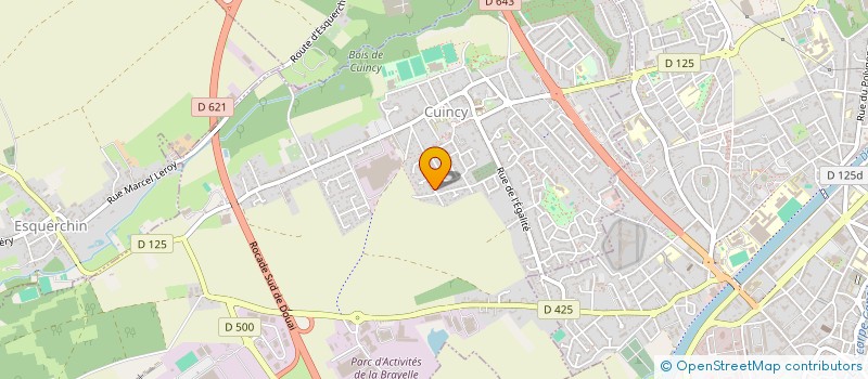 localisation de l'entreprise CHABCHOUB HENIN  CUINCY