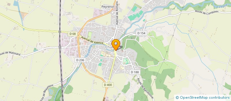 localisation de l'entreprise CHABEAUTE à CHABEUIL