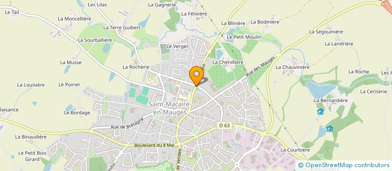 localisation de l'entreprise CHABELA à SEVREMOINE