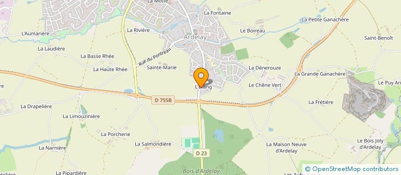 localisation de l'entreprise CHABERPHIL à LES HERBIERS