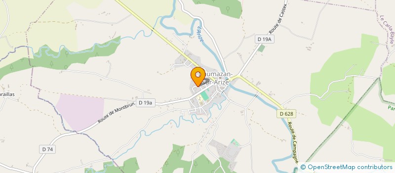 localisation de l'entreprise CHABERT à DAUMAZAN-SUR-ARIZE