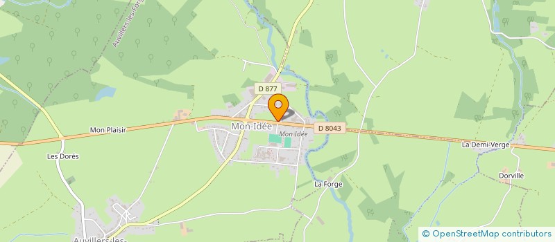localisation de l'entreprise CHABERT à AUVILLERS-LES-FORGES