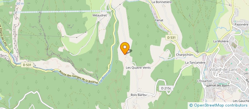 localisation de l'entreprise CHABERT MTI à VILLARD-DE-LANS