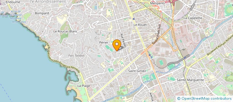localisation de l'entreprise CHABERTRY à MARSEILLE
