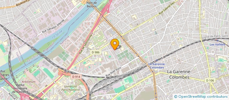 localisation de l'entreprise CHABET SCHOOL  COLOMBES