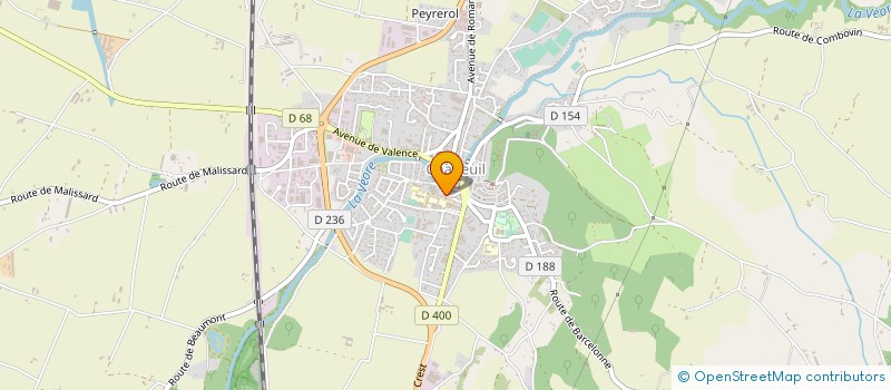 localisation de l'entreprise CHABEUIL AIDE ET PARTAGE à CHABEUIL